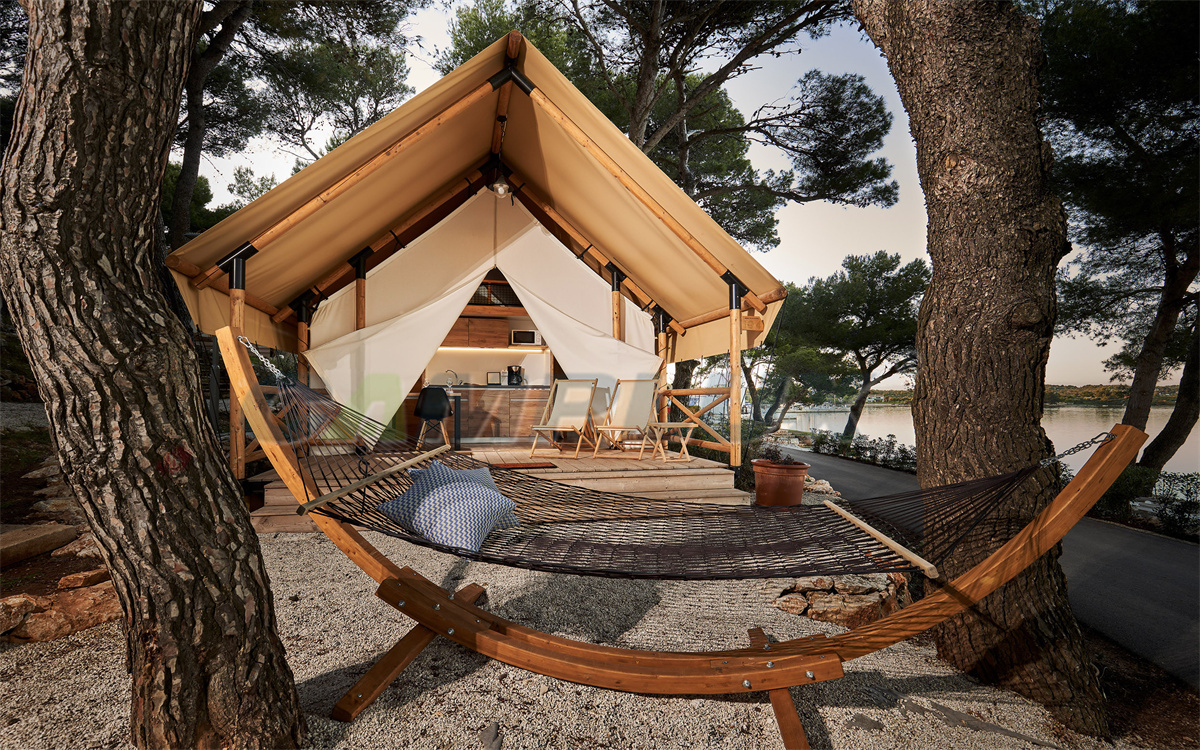 营地民宿防腐木屋帐篷酒店