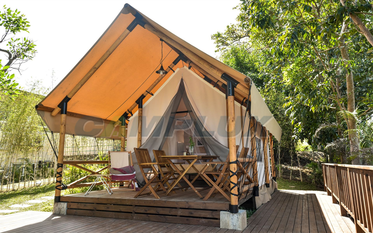 营地民宿防腐木屋帐篷酒店